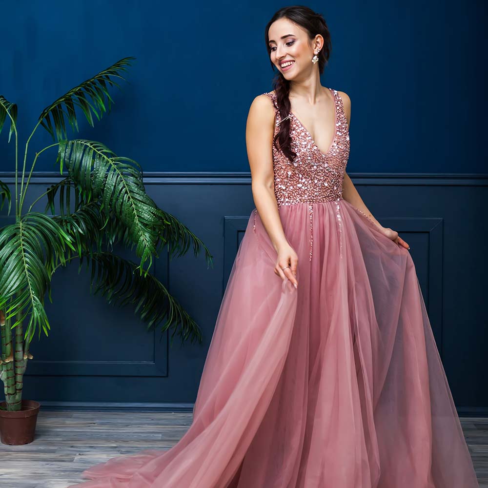 Amazing Gown Color Pink